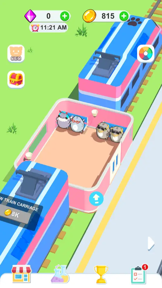 Cat Train Tycoon