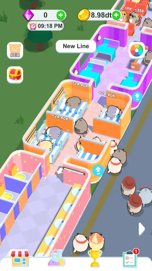 Cat Train Tycoon